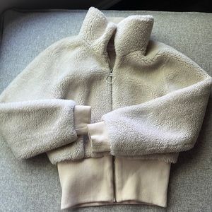 Sherpa styled jacket
